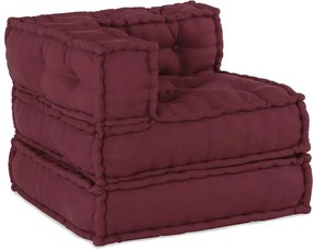 vidaXL Μοντέρνο Καναπέ Σετ Καφέ 70x70x54 Υφασμάτινο