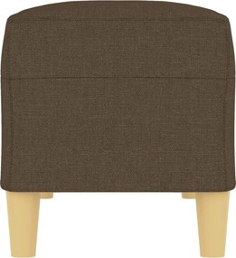 vidaXL Πάγκος Καφέ 100x35x41 εκ. Υφασμάτινος