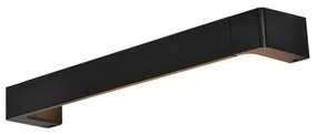 Απλίκα Τοίχου LED Aca Foga ZD810412LEDBK Black
