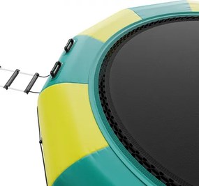 VEVOR 12ft Inflatable Water Trampoline Swim Platform Bounce for Pool Lake Toy