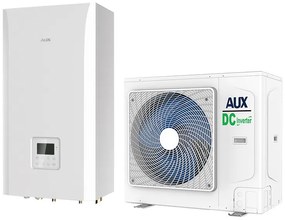 Αντλία θερμότητας AUX ACHP-H16/4R3HA, 16 kW, 65C, A+++, Wi-Fi, R-32, Μονοφασικό, Λευκό
