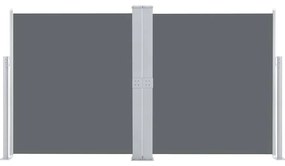 vidaXL Σκίαστρο Πλαϊνό Συρόμενο Ανθρακί 140 x 600 εκ.