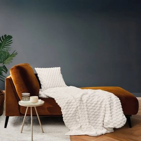 Κουβέρτα Fleece Υπέρδιπλη (220x240) L-C Frosty Natural 1613100