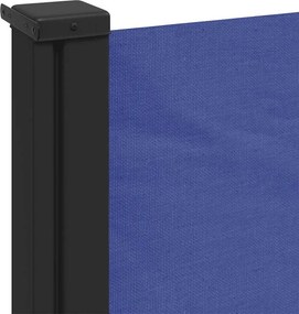 vidaXL Σκίαστρο Πλαϊνό Συρόμενο Μπλε 117 x 300 εκ.