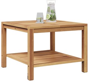 vidaXL Τραπεζάκι σαλονιού Καφέ 60 x 60 x 45 cm Μασίφ ξύλο teak