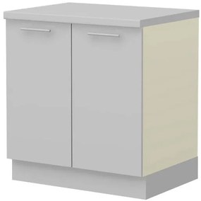 Πλαϊνό πάνελ επιδαπέδιου ντουλαπιού Hudson BP-K-Μπεζ