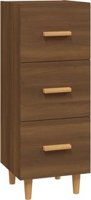 vidaXL Ντουλάπι Καφέ Δρυς 34,5 x 34 x 90 εκ. Επεξεργασμένο Ξύλο