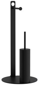 Σταντ Για Χαρτί Υγείας + Πιγκάλ (Φ28x60) Pam &amp; Co 4-400-403 Matt Black