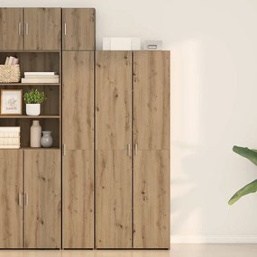 vidaXL Highboard artisan δρυς 70 x 42.5 x 185 εκ Επεξεργασμένο ξύλο