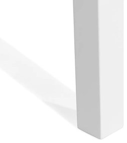 Τραπέζι Riverton 494, Άσπρο, 76x90x140cm, Ινοσανίδες μέσης πυκνότητας | Epipla1.gr