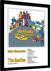 Κορνιζαρισμένη αφίσα The Beatles - Yellow Submarine