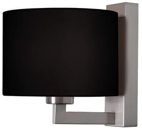 Φωτιστικό Επίτοιχο Aca OD5612BN CIRCE Μαύρο Ματ (Black Mat)