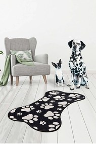 Χαλί Paw Black-White Conceptum Hypnose 60X100