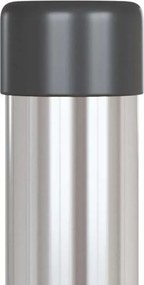vidaXL Στύλος Περιφράξεων 12 pcs Ασημί 90 cm
