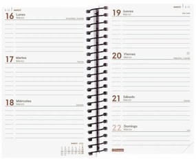 Ατζέντα Finocam OPAQUE Μπλε Mini 7,9 x 12,7 cm 2026