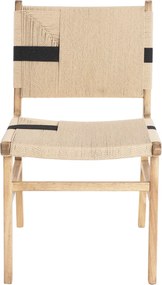ΚΑΡΕΚΛΑ RUBBERWOOD ΚΑΙ ΣΧΟΙΝΙ ΣΕ ΦΥΣΙΚΟ RUSTIC 50x60x88Yεκ.HM9323.01
