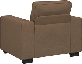 vidaXL Πολυθρόνα Καφέ 100x77x82 εκ. Ύφασμα
