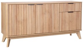 Μπουφές Hamea pakoworld mdf σε φυσική απόχρωση 150x39,5x73εκ
