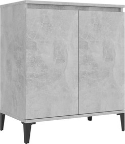 vidaXL Ντουλάπι Γκρι Σκυροδέματος 60x35x70 εκ. Επεξεργασμένο Ξύλο