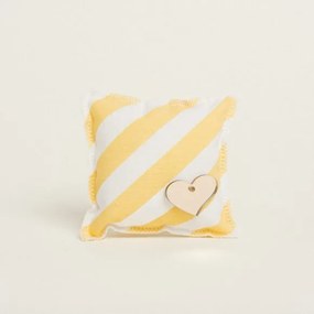 Beauty Home ΜΑΞΙΛΑΡΑΚΙ 10 x 10 cm ΔΙΑΓΩΝΙΑ ΡΙΓΑ ΚΙΤΡΙΝΗ