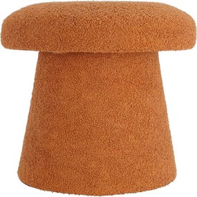 ΣΚΑΜΠΌ &amp; ΠΟΥΦ FOOTSTOOL MUSHROOM TEDDY BROWN AAK400120