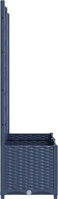 vidaXL Κήπος Μπλε Γκρι 80 x 40 x 136 cm