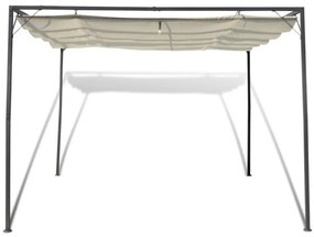 vidaXL Πέργκολα Κήπου με Πτυσσόμενη Οροφή