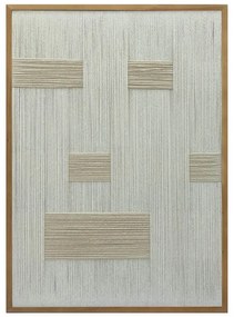 Πίνακας Με Κορνίζα (50x70) Espiel Μπεζ NIM111