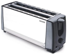 Termomax TX401S Φρυγανιέρα Μεταλλική 4 θέσεων, 1200W Inox