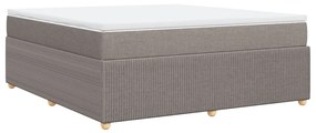 ΚΡΕΒΑΤΙ BOXSPRING ΜΕ ΣΤΡΩΜΑ TAUPE 180X200 ΕΚ. ΥΦΑΣΜΑΤΙΝΟ 3285592