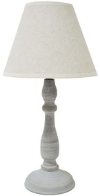 Φωτιστικό Επιτραπέζιο 845446 19x19x39cm E14 40W Antique Grey-Beige Ankor
