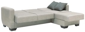 Γωνιακός Καναπές - Κρεβάτι New Dolce Fylliana Μόκα 240x146x85εκ 240x146x85 εκ.