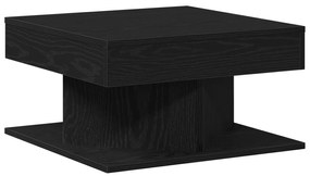 vidaXL Τραπεζάκι σαλονιού Μαύρο Δρυς 57x57x30 εκ. Φτιαγμένο από ξύλο