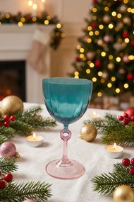Wine Glass Set (4 Pieces) RAKLE258 Blue
