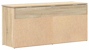 ΠΑΓΚΟΣ ΠΑΠΟΥΤΣΙΩΝ  SONOMA OAK 102X30,5X45 CM ΚΑΤΑΣΚΕΥΑΣΜΕΝΟ ΞΥΛΟ 859138