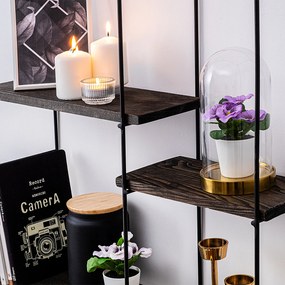 Wall Shelf Lilac Black
Walnut