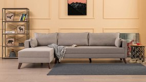 Corner Sofa Bella Corner Sofa Left 1 - Cream Cream