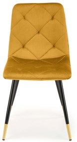 K438 chair color: mustard DIOMMI V-CH-K/438-KR-MUSZTARDOWY