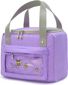 Ισοθερμική Τσάντα Φαγητού 6lt Amber 3010-1 Purple Bee