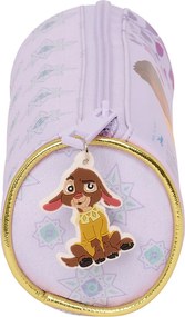 Κυλινδρική Κασετίνα Wish Λιλά 20 x 7 x 7 cm