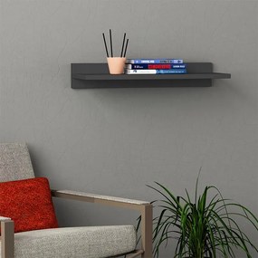 ΡΑΦΙΕΡΑ ΤΟΙΧΟΥ SIMPLE MEGAPAP ΧΡΩΜΑ ΑΝΘΡΑΚΙ 60X24X10ΕΚ.