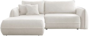 Γωνιακός καναπές Moho-Αριστερή-Λευκό