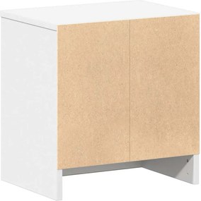 vidaXL Κομοδίνο με Συρτάρι Λευκό 39 x 28 x 41 εκ.