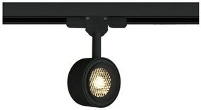 Σποτ Φωτιστικό Ράγας LED 8W 3000K IP20 Μαύρο Z65644 T-B Zambelis-Z65644 T-B-Μαύρο Z65644 T-B