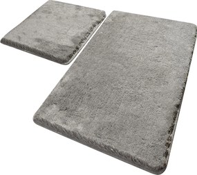 Acrylic Bathmat Set (2 Pieces) Havai - Grey Grey