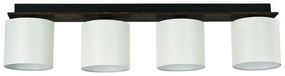Arkolight Μοντέρνο Φωτιστικό Οροφής Τετράφωτο Μ90xY20cm Καφέ-Μπεζ 3420-2/4