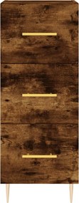 vidaXL Ντουλάπι Καπνιστή Δρυς 34,5 x 34 x 90 εκ. Επεξεργασμένο Ξύλο