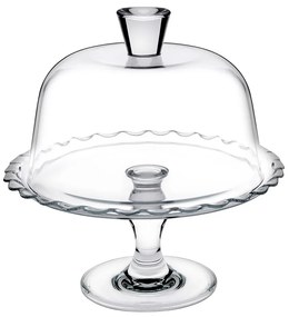 PETITE PATISSERIE FOOTED PLATE W/DOME H: 25,9 D: 13 P/72 GB1.OB2. | Συσκευασία 2 τμχ