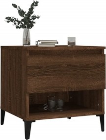 vidaXL Βοηθητικά Τραπέζια 2 τεμ. Καφέ Δρυς 50x46x50 εκ.Επεξ. Ξύλο