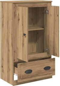 vidaXL Highboard Artisan Oak 60 x 35,5 x 103,5 εκ. Επεξεργασμένο ξύλο